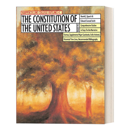 英文原版 The HarperCollins College Outline Constitution of the United States 美国宪法概要 美国大学先修课程AP读物 英文版