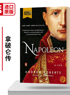 拿破仑传 Napoleon A Life 英文原版人物传记 Andrew Roberts Penguin Books 进口英语书籍