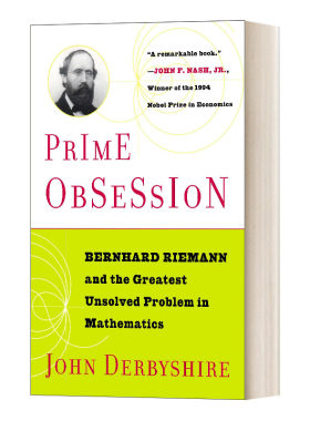 英文原版 Prime Obsession 素数之恋 伯恩哈德·黎曼和数学中 大的未解之谜 英文版 进口英语原版书籍