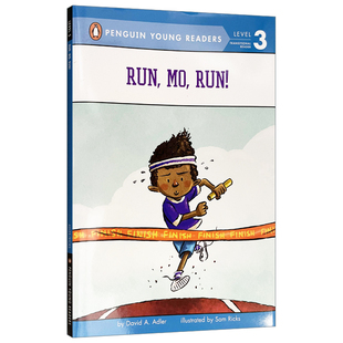 Reading 书籍 进口英语原版 莫 Step into 田径运动主题读物 Run 英文版 英文原版 精装 跑起来