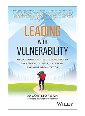 英文原版 Leading with Vulnerability 以脆弱为引领 释放你强大的超能力 重塑自我 团队与组织 精装 英文版 进口英语原版书籍