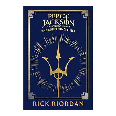 英文原版 Percy Jackson and the Olympians The Lightning Thief 波西·杰克逊与神火之盗 精装插画布面收藏版 进口英语原版书籍