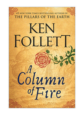 中世纪三部曲3 烈火之柱 精装 A Column of Fire Kingsbridge Ken Follett 英文原版历史小说 进口英语书籍