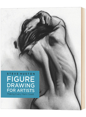 艺术家的人物肖像 Figure Drawing for Artists 英文原版绘画人物素描艺术 进口艺术画册 精装 英语书籍