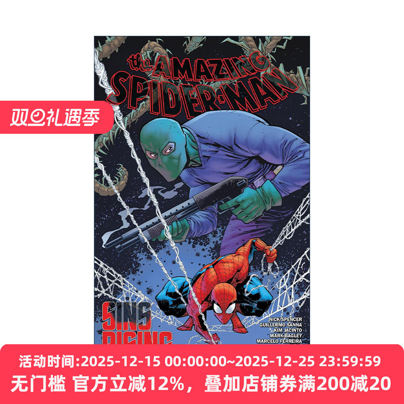 英文原版 Amazing Spider-Man By Nick Spencer Vol.9 Sins Rising 超凡蜘蛛侠 卷九 漫威漫画 英文版 进口英语原版书籍