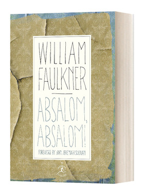 Absalom  Absalom! 押沙龙 押沙龙! 精装 英文原版小说 进口英语书籍