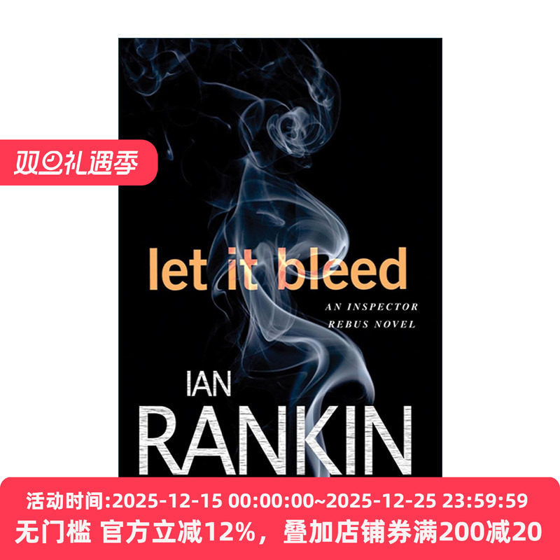 英文原版 Let It Bleed 任血流淌 探长雷布思系列7 伊恩·兰金 英文版 进口英语原版书籍