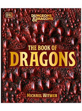英文原版 Dungeons & Dragons The Book of Dragons 龙与地下城 龙之书 经典游戏参考图鉴 精装 英文版 进口英语原版书籍