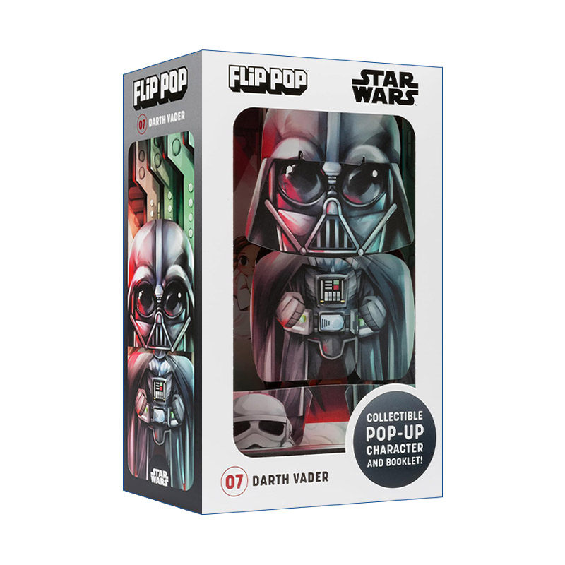 Star Wars Flip Pop: Darth Vader 星球大战 人物立体书 阿纳金 天行者 达斯维德