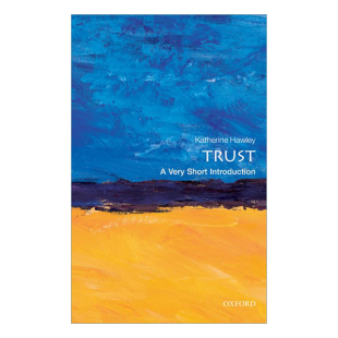 Trust A Very Short Introduction 牛津通识读本 信任 英文原版哲学读物 进口英语书籍