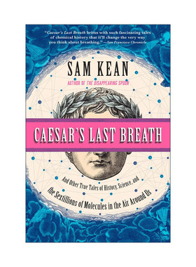 英文原版 Caesar's Last Breath 恺撒的一口气 大话空气趣史 2017年卫报科学书奖 Sam Kean 英文版 进口英语原版书籍