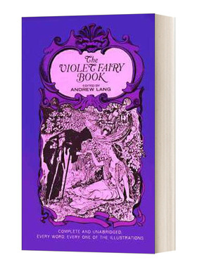 朗格紫色童话 安德鲁 朗格 The Violet Fairy Book Andrew Lang 英文原版儿童动作冒险小说 进口英语书籍