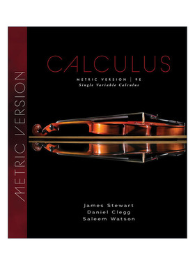 英文原版 Single Variable Calculus Metric Edition 单变量微积分 公制版 精装第9版 斯图瓦特Stewart 英文版 进口英语原版书籍