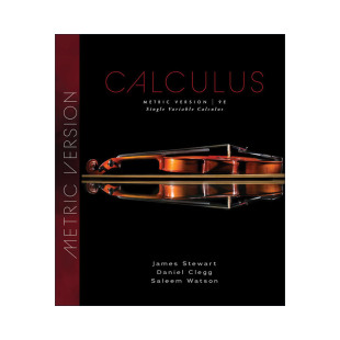 单变量微积分 公制版 Metric Edition Calculus 第9版 精装 英文原版 斯图瓦特Stewart Variable Single 进口英语原版 英文版 书籍