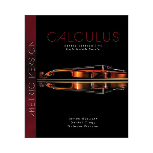 英文原版 Single Variable Calculus Metric Edition 单变量微积分 公制版 精装第9版 斯图瓦特Stewart 英文版 进口英语原版书籍