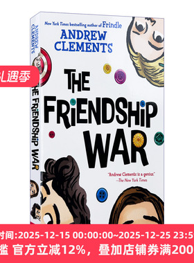 The Friendship War 友谊战争 儿童校园友谊小说 Andrew Clements