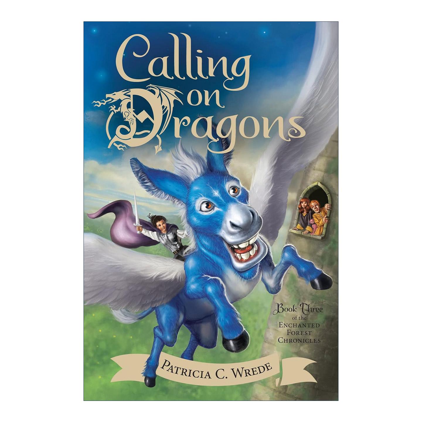 英文原版 Calling on Dragons 魔法森林 召唤龙 奇幻魔法小说 英文版 进口英语原版书籍