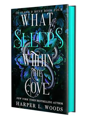 英文原版 What Sleeps Within the Cove 藏于峡谷中的秘密 精装 肉与骨系列 哈珀·伍兹 黑暗奇幻 英文版 进口英语原版书籍