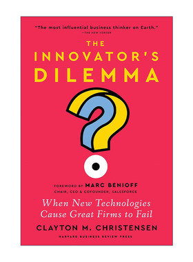 英文原版 The Innovator's Dilemma 创新者的窘境 领先企业如何被新兴企业颠覆 新版 Clayton M. Christensen 哈佛商业评论 精装