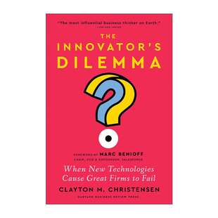 英文原版 The Innovator's Dilemma 创新者的窘境 领先企业如何被新兴企业颠覆 新版 Clayton M. Christensen 哈佛商业评论 精装