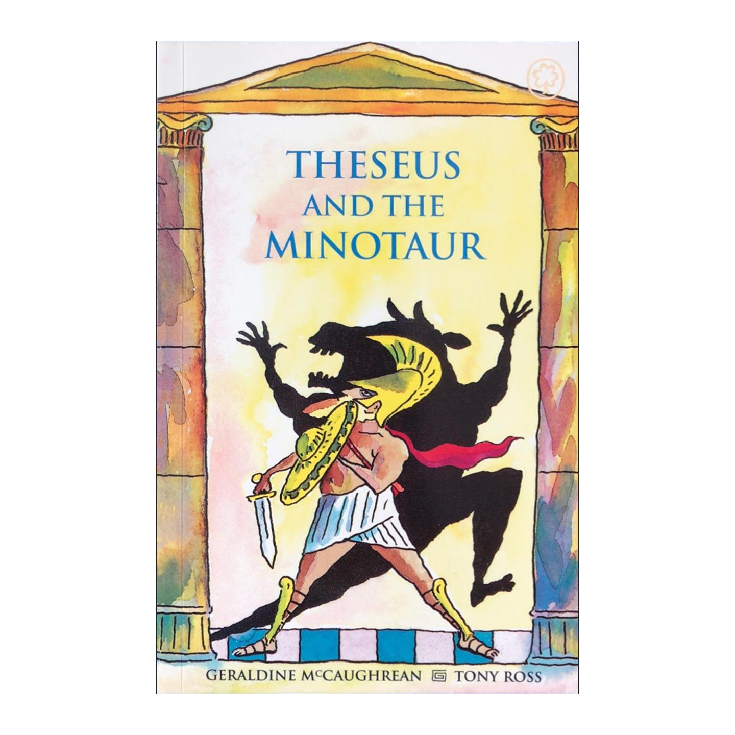 英文原版 Theseus And The Minotaur 忒修斯和牛头怪 古希腊罗马神话传说故事 英文版 进口英语原版书籍