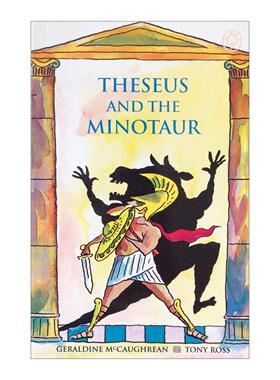 英文原版 Theseus And The Minotaur 忒修斯和牛头怪 古希腊罗马神话传说故事 英文版 进口英语原版书籍
