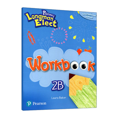 英文原版 Primary Longman Elect Workbook 2B 培生朗文小学英语练习册 英文版 进口英语原版书籍