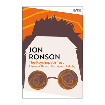 英文原版 The Psychopath Test 如何鉴定精神病 精神患者测试 乔恩·荣森 2012国家图书奖提名 英文版 进口英语原版书籍
