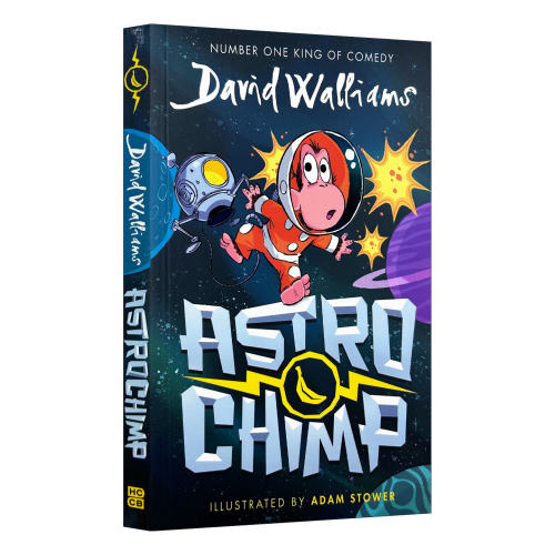 英文原版 Astrochimp 太空猩猩 大卫威廉姆斯新作 儿童漫画小说 英文版 进口英语原版书籍