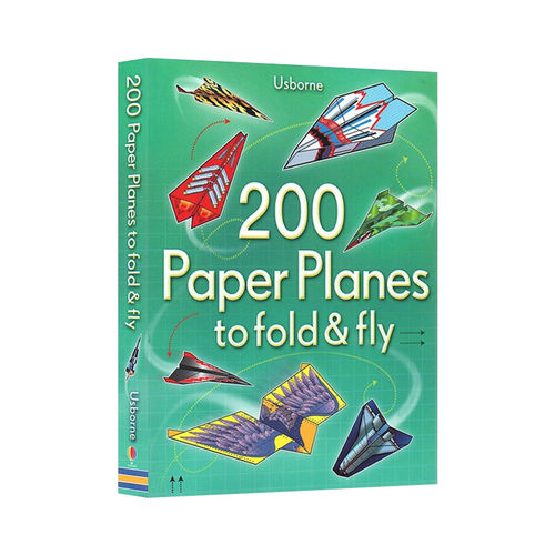 英文原版 200 Paper Planes to Fold & Fly bind-up 200个纸飞机折叠书 英文版 进口英语原版书籍