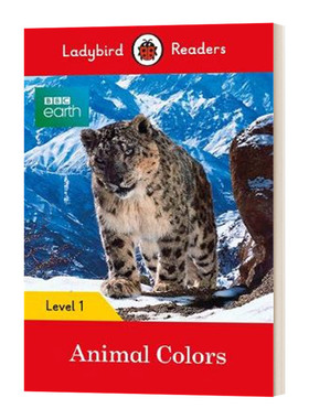 BBC Earth Animal Colors Ladybird Readers Level 1 小瓢虫分级阅读系列第1级 动物的保护色  英文原版儿童读物 进口英语书籍