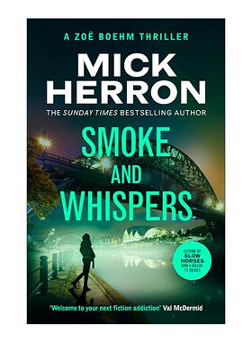 英文原版 Smoke and Whispers 烟雾与低语 惊悚悬疑推理小说 佐伊博姆惊悚系列4 Zoe Boehm Thrillers 英文版 进口英语原版书籍