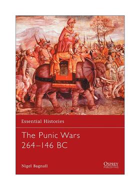 英文原版 The Punic Wars 布匿战争 公元前264–146年 全彩插画战争历史系列 英文版 进口英语原版书籍
