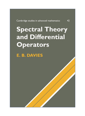 Spectral Theory and Differential Operators 谱理论与微分算子 剑桥高等数学研究系列 英文原版数学专业理论读物 进口英语书籍