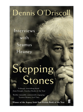 英文原版 Stepping Stones 踏脚石 谢默斯·希尼访谈录 诺贝尔文学奖得主 英文版 进口英语原版书籍