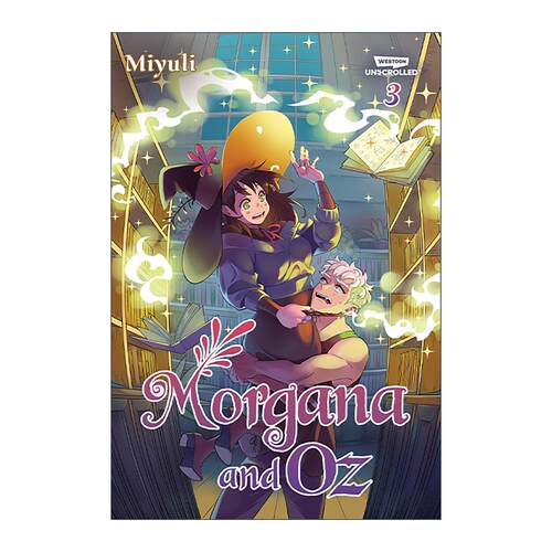 英文原版 Morgana and Oz Vol.3 莫甘娜与奥兹 卷三 40-58集 热门奇幻网络漫画 吸血鬼与魔女 Miyuli 英文版 进口英语原版书籍