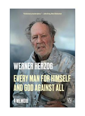 英文原版 Every Man for Himself and God Against All 沃纳·赫尔佐格自传 Werner Herzog 英文版 进口英语原版书籍