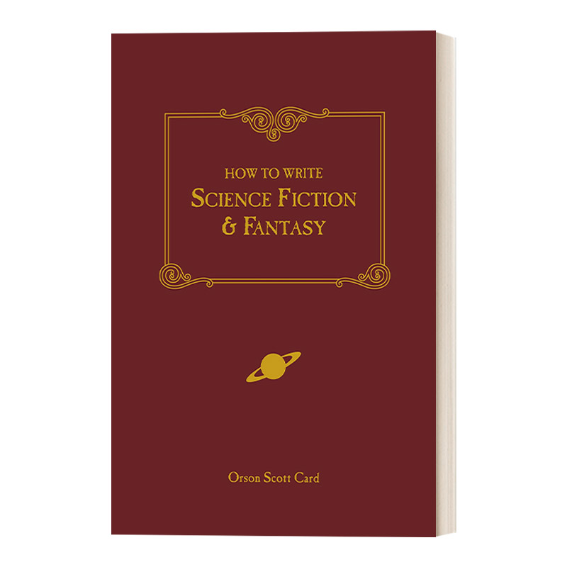 英文原版 How to Write Science Fiction and Fantasy 如何创作科幻小说与奇幻小说 写作技巧指南 豆瓣推荐 英文版 进口英语书籍