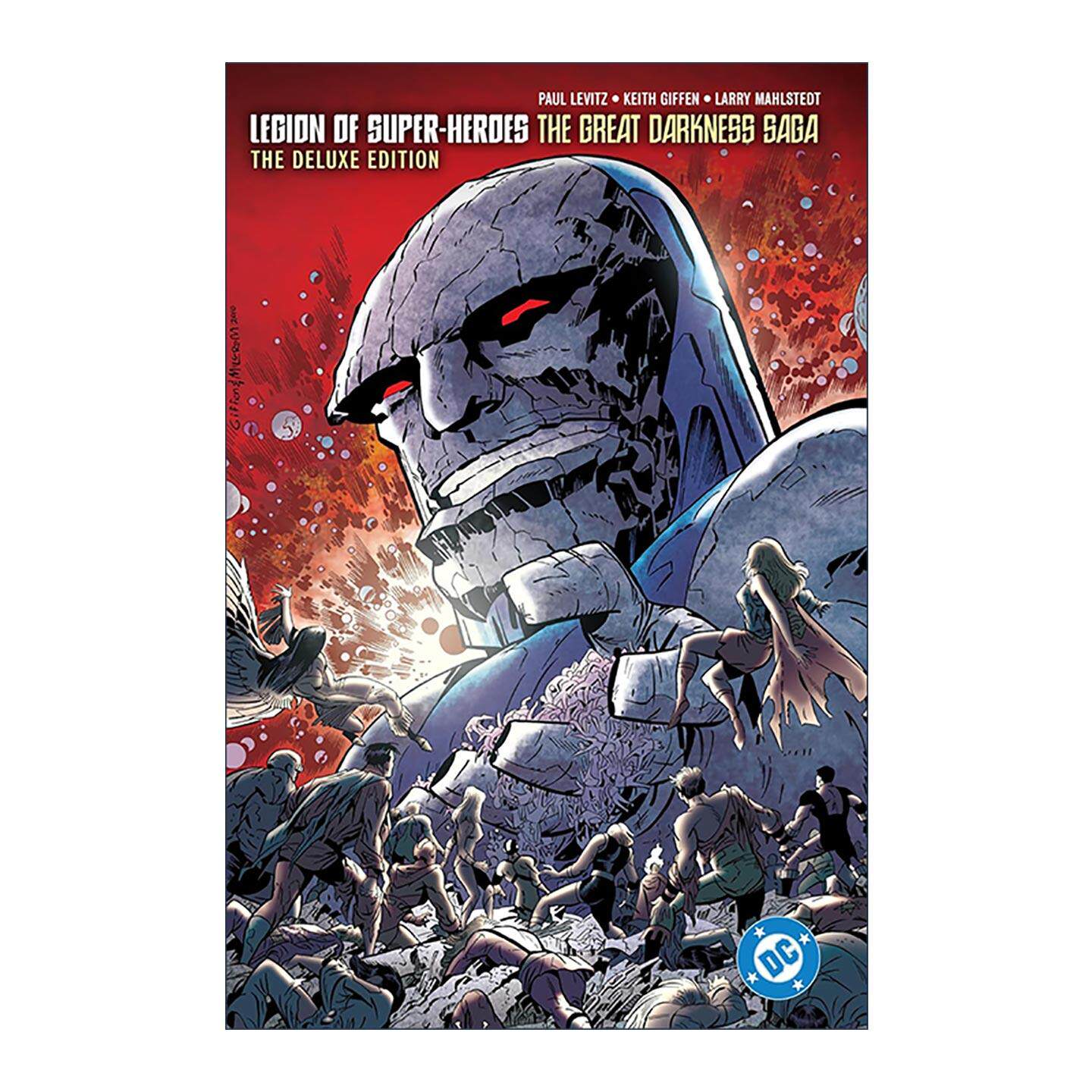 英文原版 Legion of Super-Heroes 超级英雄军团 伟大黑暗传奇 豪华精装收藏版 DC漫画 Paul Levitz 英文版 进口英语原版书籍