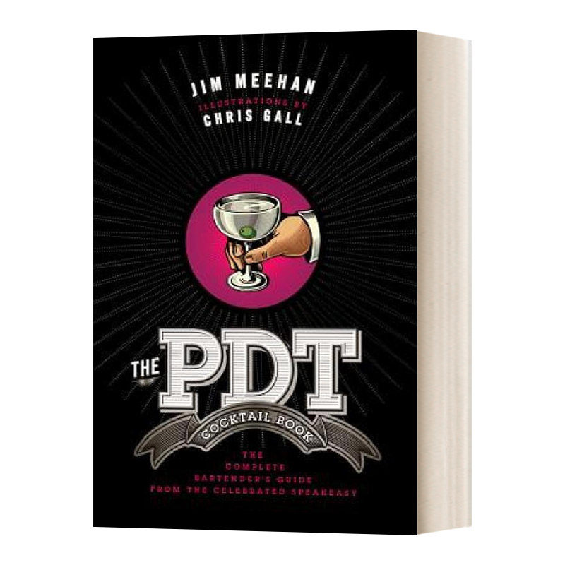 The PDT Cocktail Book PDT鸡尾酒调制手册 完整调酒师指南 精装 英文原版调酒科普读物 进口英语书籍