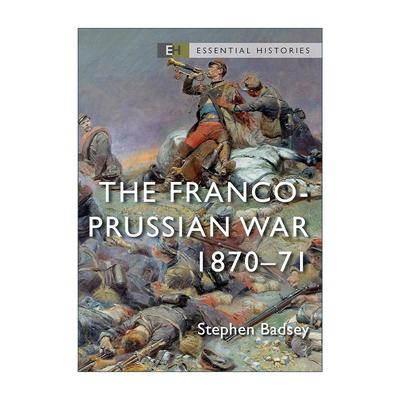 英文原版 The Franco-Prussian War 普法战争 1870–71年 全彩插画战争历史系列 英文版 进口英语原版书籍