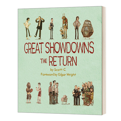 Great Showdowns: the Return Scott Campbell的异想电影插画：归来