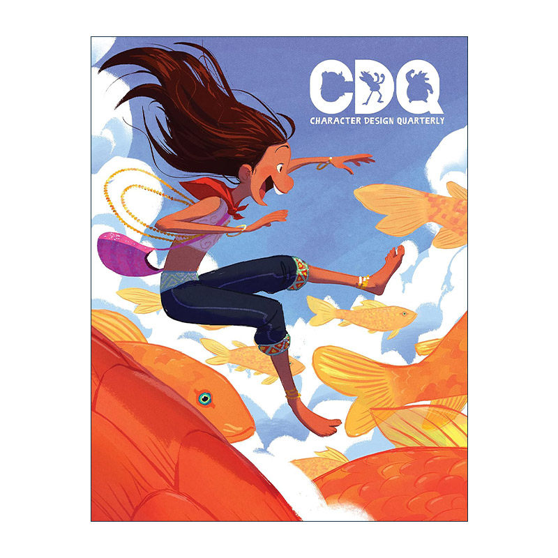 英文原版 Character Design Quarterly 26 CDQ角色设计季刊26 绘画插画游戏动漫3D建模进口画册 人物设计指南 进口英语原版书籍