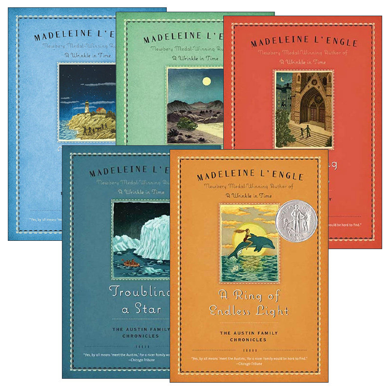 英文原版 The Austin Family Chronicles 奥斯汀家族编年史1-5册 年轻的独角兽 英文版 进口英语原版书籍