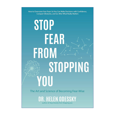 英文原版 Stop Fear From Stopping You 别害怕啦 给自己安全感 重新认知恐惧 接纳恐惧 善用恐惧 与恐惧和平共处 思维变现作者