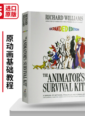 The Animator's Survival Kit 原动画基础教程 英文原版绘画教程读物 进口英语书籍