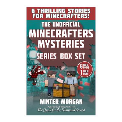 英文原版 The Unofficial Minecrafters Mysteries Series Box Set 我的世界 神秘小说6册盒装 英文版 进口英语原版书籍