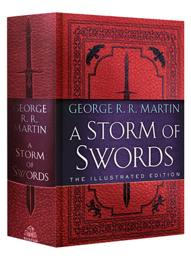 冰雨的风暴 Storm Of Swords  A Illustr 冰与火之歌豪华插图版系列3 英文原版科幻小说 进口文学英语书籍