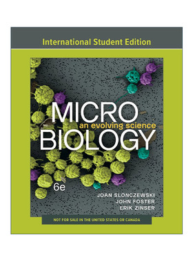 英文原版 Microbiology 微生物学 第6版 国际纸皮版 带官网资料卡密 英文版 进口英语原版书籍