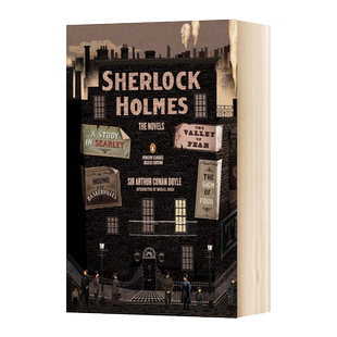 福尔摩斯探案4部合集 Sherlock Holmes The Novels 企鹅经典豪华毛边版 英文原版侦探小说 进口文学书籍